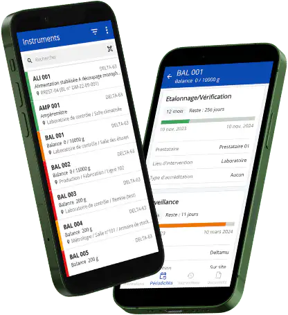 Des téléphones portables